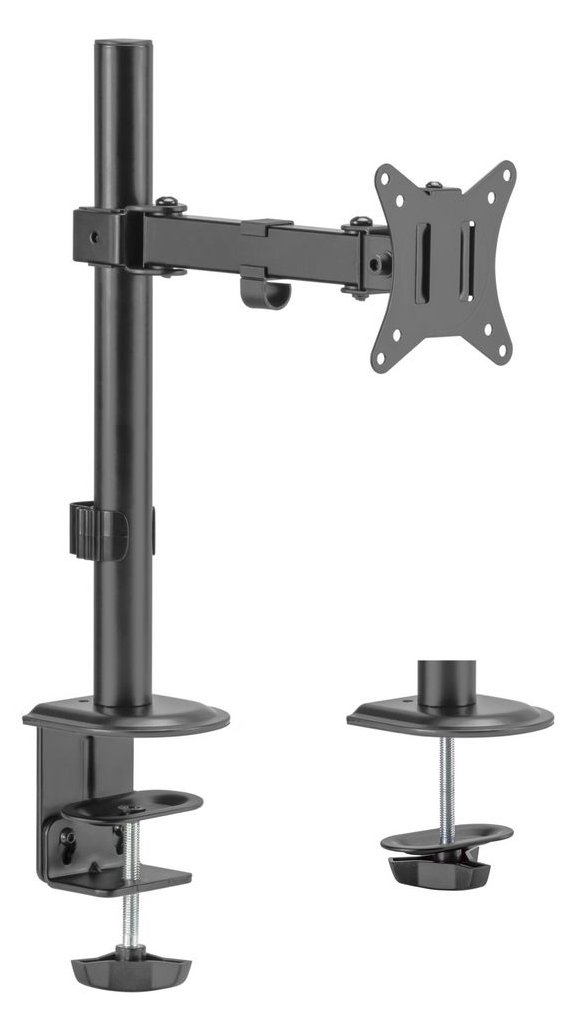 Equip Befestigungskit (Montagearm) - neigbar - für LCD-Display - Kunststoff, Metall - Schwarz - 43.2-81.3 cm (17-32)
