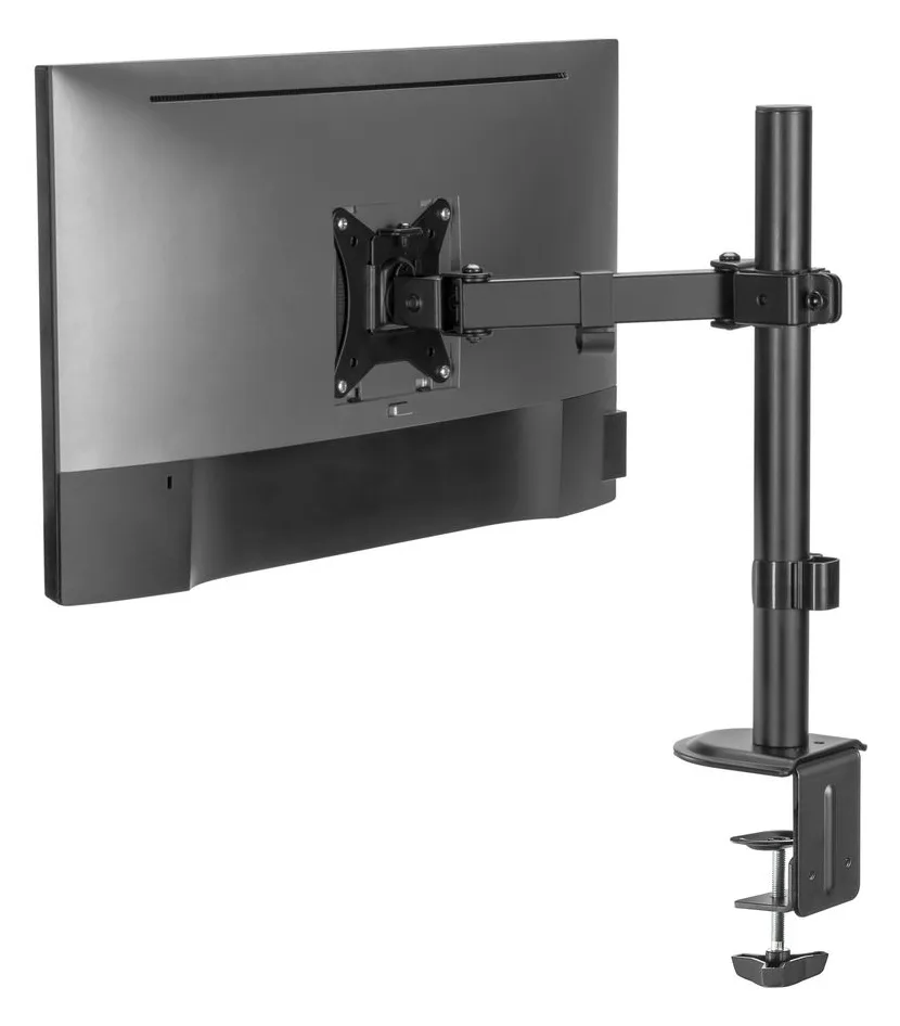 Equip Befestigungskit (Montagearm) - neigbar - für LCD-Display - Kunststoff, Metall - Schwarz - 43.2-81.3 cm (17-32), Ansicht 4