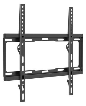 Equip Befestigungskit (Wandmontagehalterung) - für Flachbildschirm - kaltgewalzter Stahl - Schwarz - 81-140 cm (32-55) von LumaTech