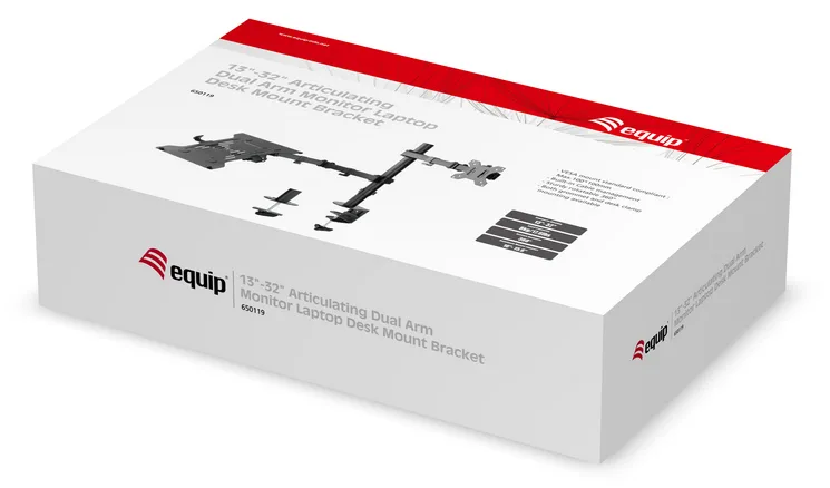 Equip Befestigungskit für LCD-Display/Notebook - Bildschirmgröße: 33-81.3 cm (13-32), Ansicht 4