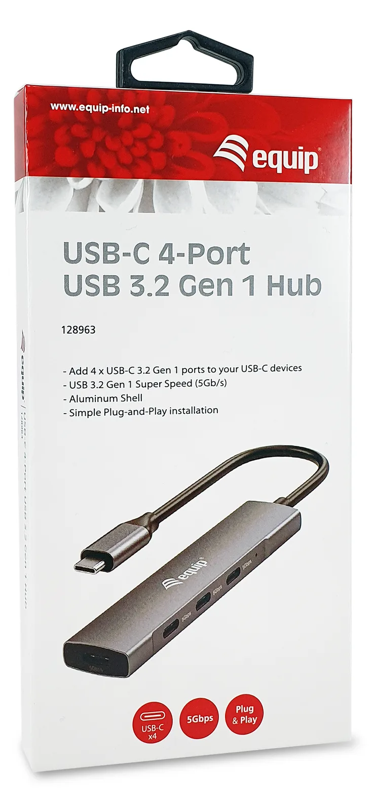 Equip Connect 128963 - 20 m - HDMI Typ A (Standard) - HDMI Typ A (Standard) - Schwarz, Ansicht 3