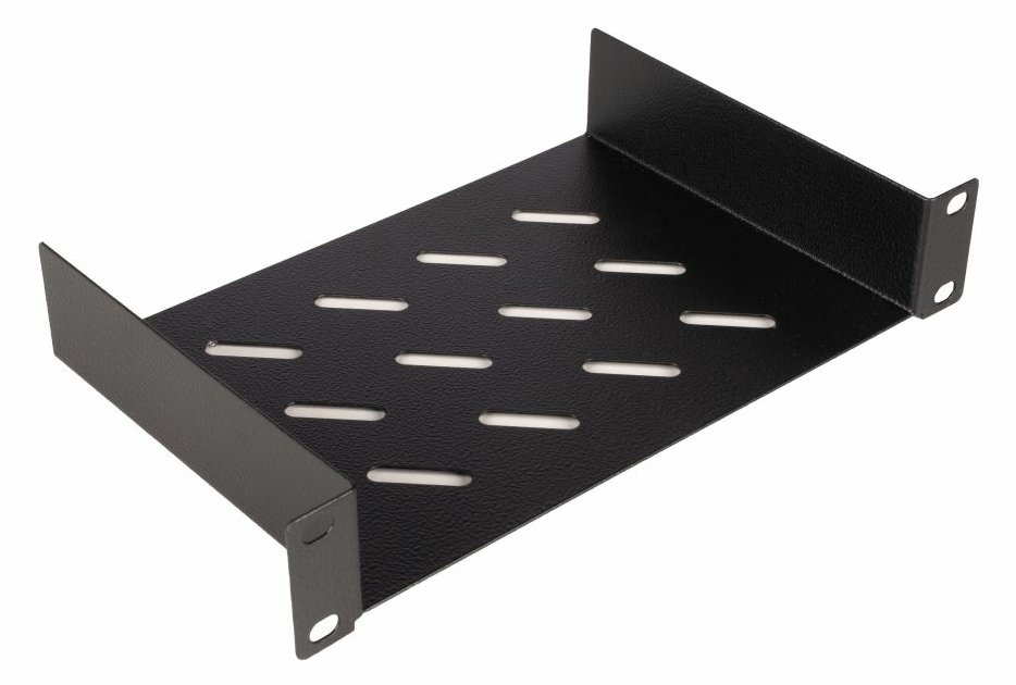Equip Fachboden fest 10 für Serverschränke 1U 15cm sw