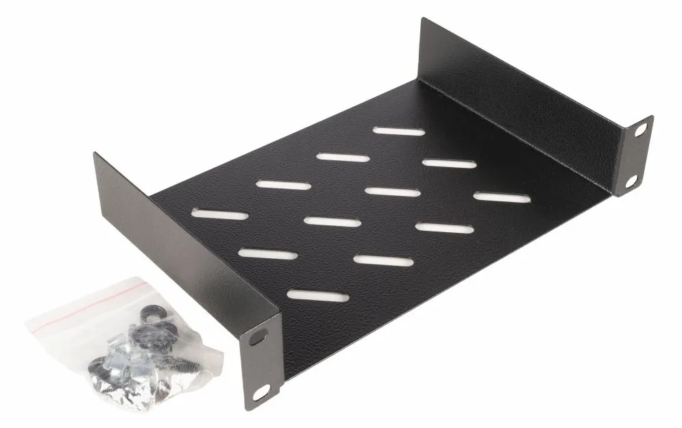 Equip Fachboden fest 10 für Serverschränke 1U 15cm sw, Ansicht 3