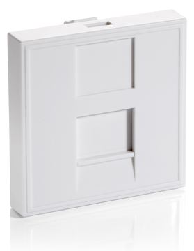 Equip Gehäuse mit modularen Einsätzen - 1 Anschluss von LumaTech