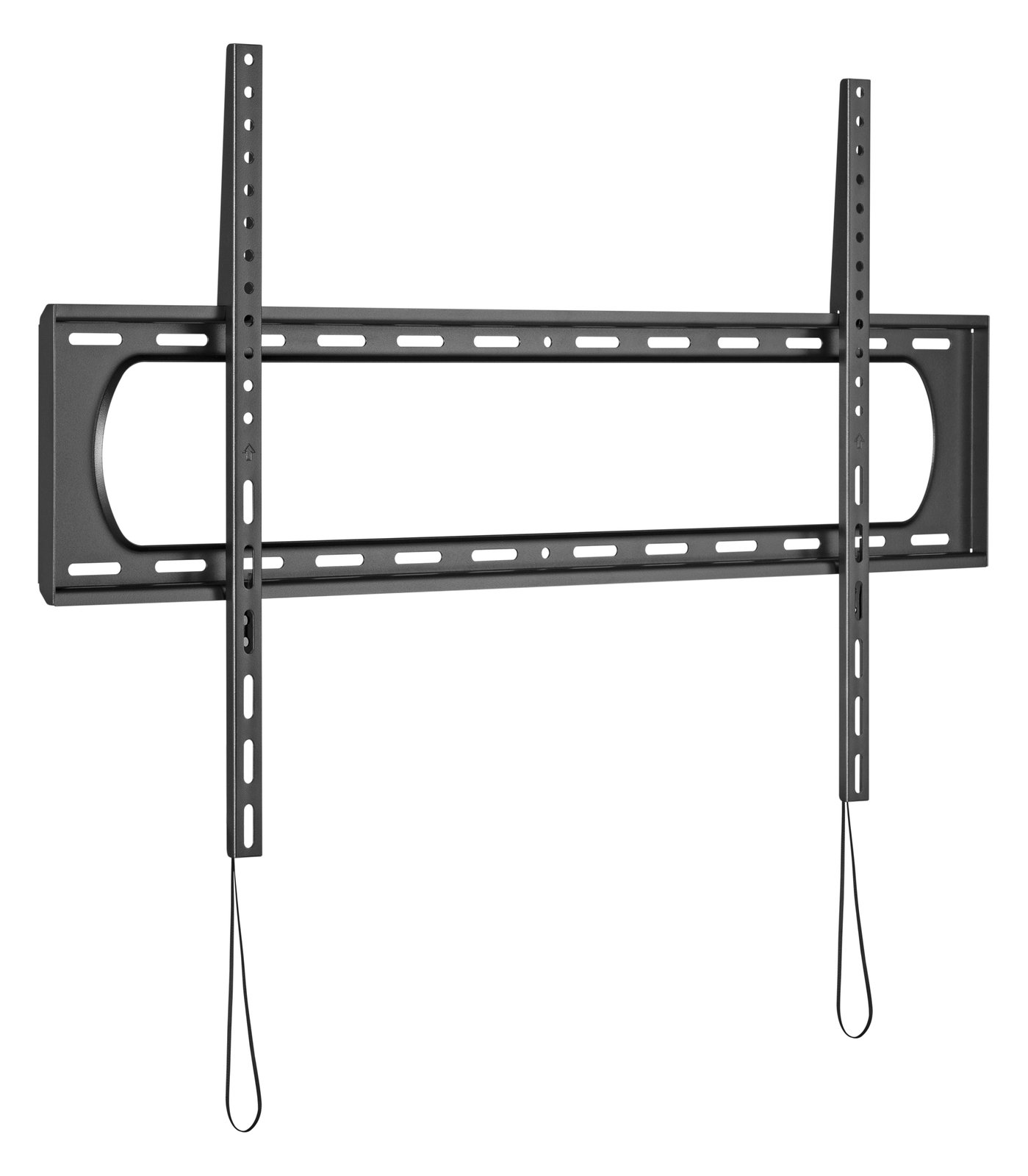 Equip Halterung - fest - für LCD-Display / Curved LCD-Display - schwerlast - stainless steel - Schwarz (60-120)