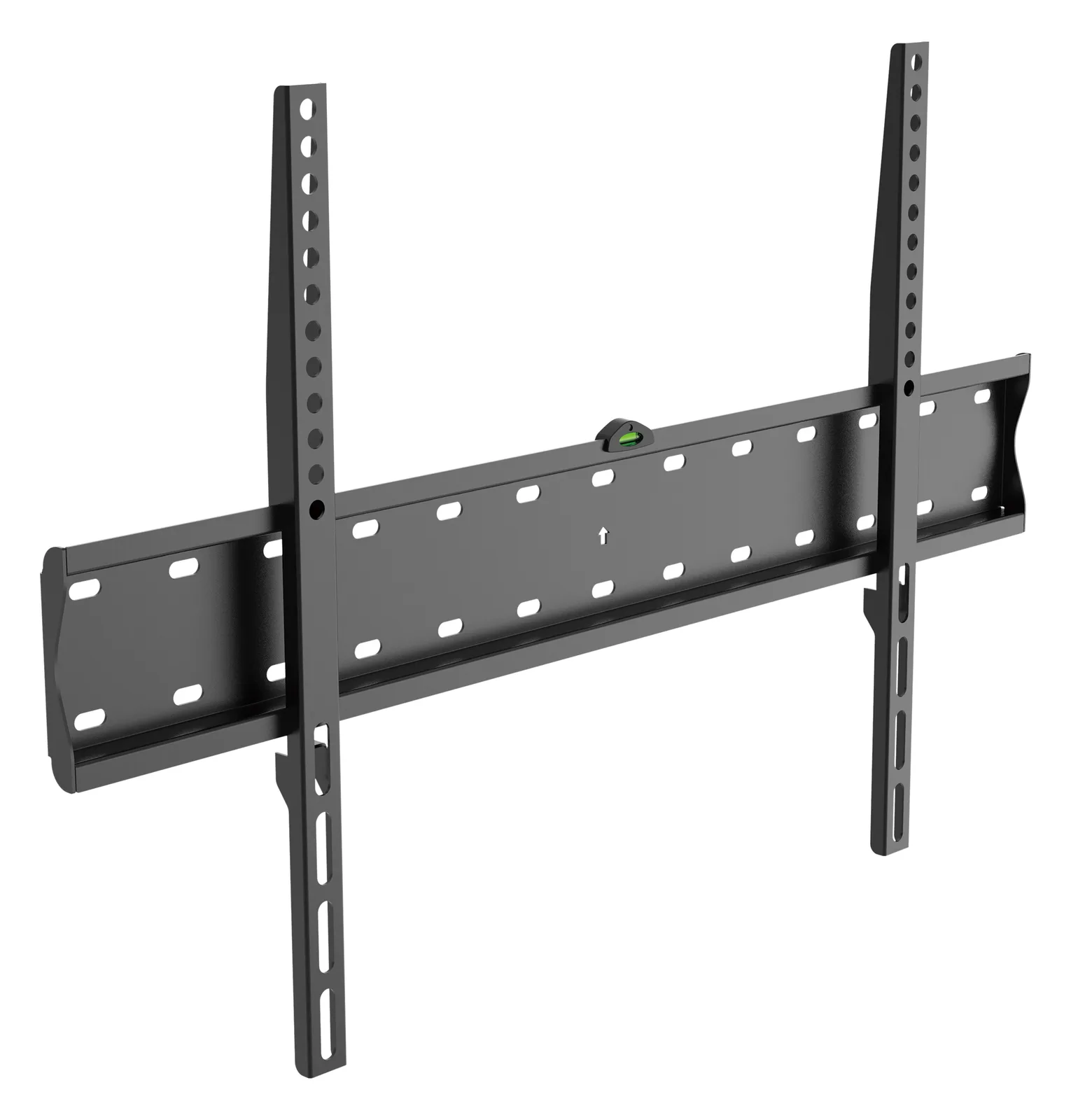 Equip Halterung - für Curved Panel/Flat Panel - fixed, slim - stainless steel - Schwarz (37-75), Ansicht 3