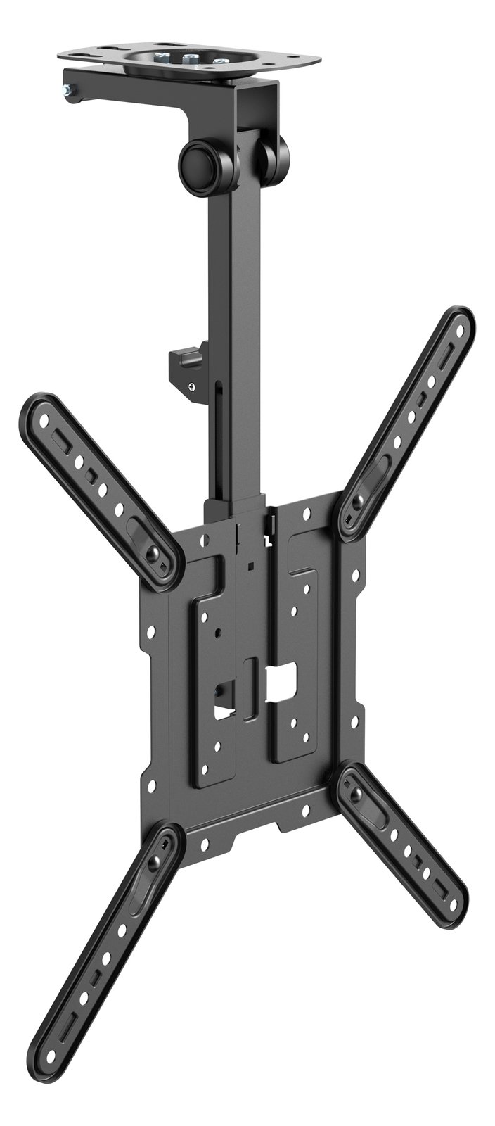 Equip Halterung - für Curved Panel/Flat Panel - stainless steel - Schwarz - Bildschirmgröße: 58.4-139.7 cm (23-55)