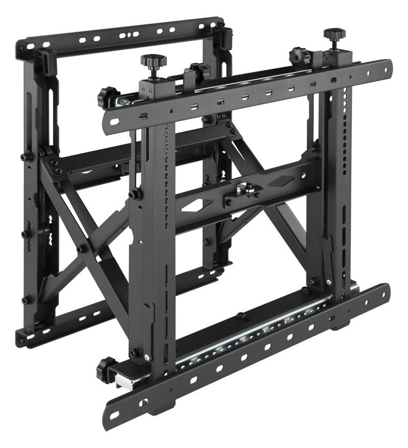 Equip Halterung - Pop-out - für Videoleinwand - Metall, Kunststoff - Schwarz - Bildschirmgröße: 114.3-177.8 cm (45-70)