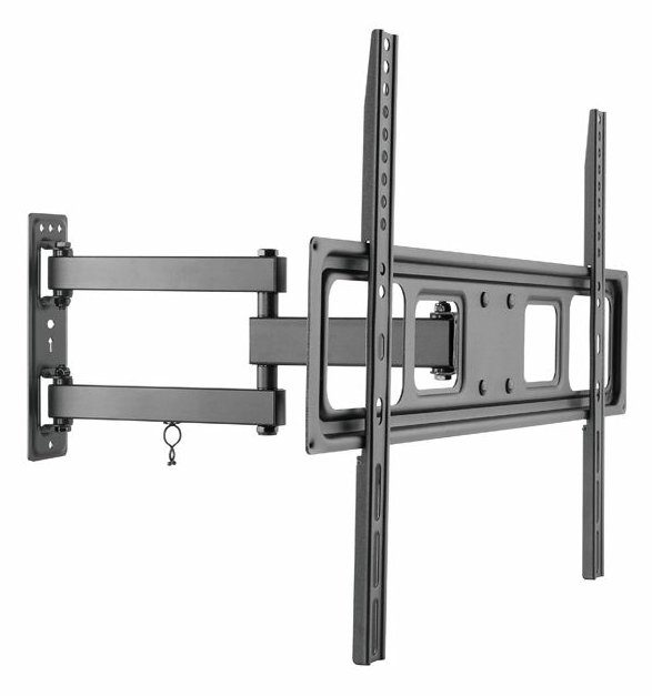 Equip Halterung - Voll beweglich - LCD-Display / Curved LCD-Display - stainless steel - Schwarz - 94-177.8 cm (37-70)