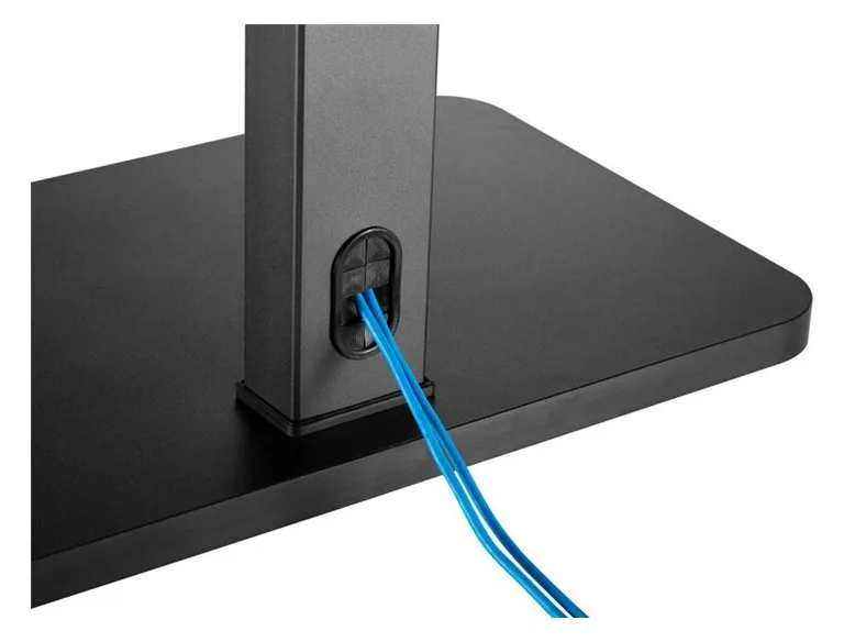 Equip Halterung - Voll beweglich - LCD-Display / Curved LCD-Display - stainless steel - Schwarz - 94-177.8 cm (37-70), Ansicht 4