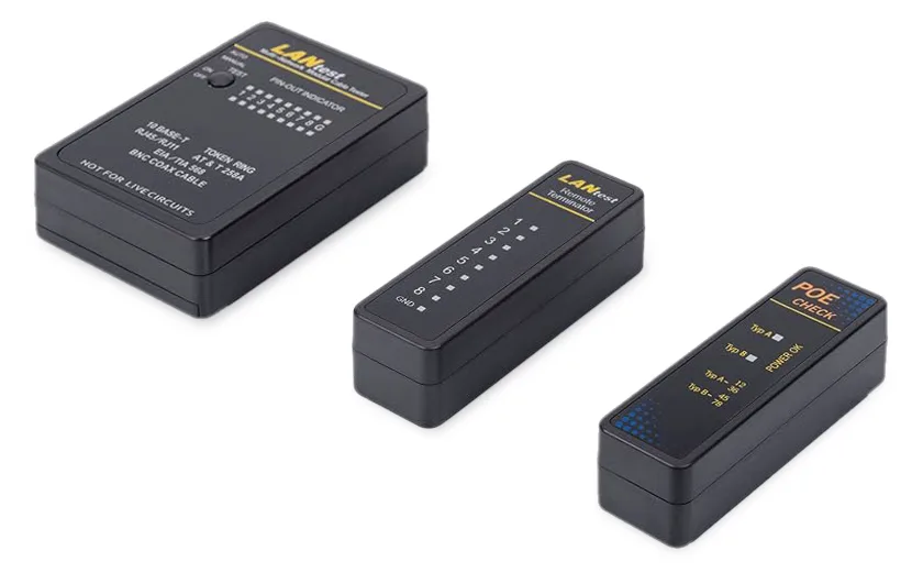 Equip Kabeltester Netzwerk f. RJ45/RJ11/RJ12/BNC Kabel sw, Ansicht 4