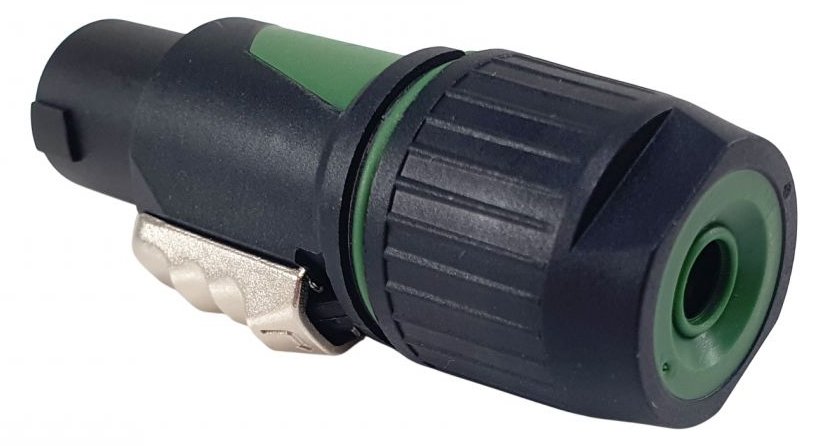 Equip Kabelverbinder 4-Polig SpeakOn schwarz/gruen