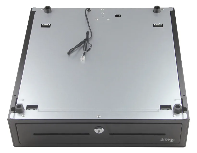 Equip Kassenschublade für POS-System - 4 Geldschein- und 8 Münzfächer - Münzfächer herausnehmbar - RJ11-Anschluss, Ansicht 4