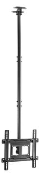 Equip Klammer - für Flachbildschirm - Kunststoff, Stahl - Schwarz - Bildschirmgröße: 81.3-177.8 cm (32-70) von LumaTech