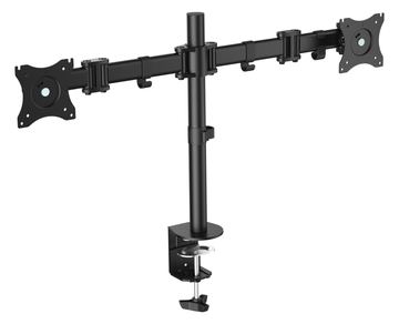 Equip Life - Befestigungskit (Tischmontage, 2 Gelenkarme, Montage uneingeschränkte Bewegung, 2 VESA-Adapter) 33-68.6 cm von LumaTech
