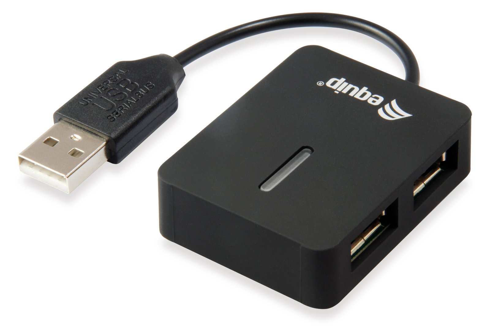 Equip Life 4 Ports Travel USB Hub - Hub - 4 x USB 2.0
