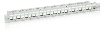 Equip Patch Panel - CAT 6a - Hellgrau - 24 von LumaTech