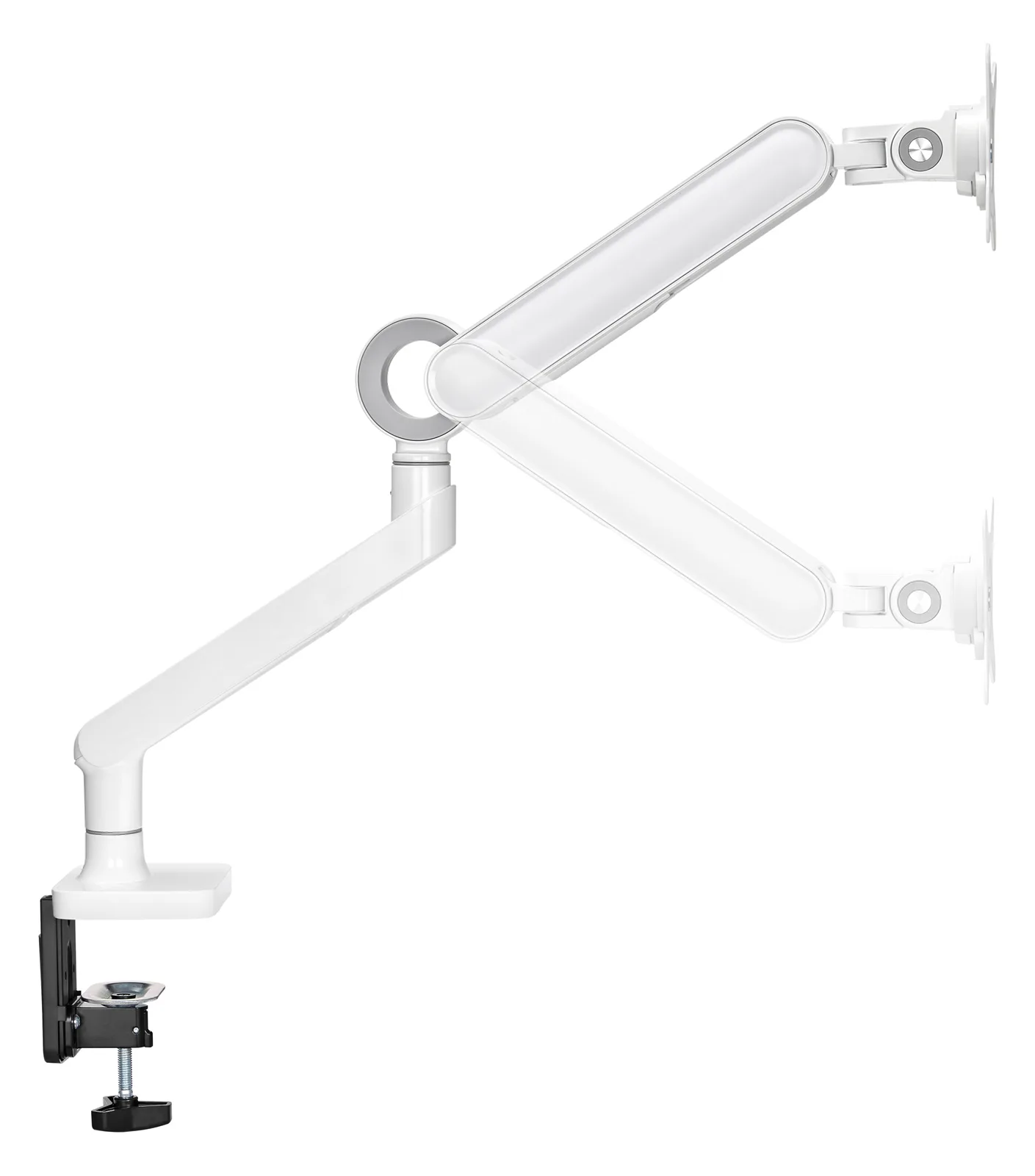 Equip Premium - Befestigungskit (Kabeldurchführungsklemme, Schrauben, Klemmhalterung, Tisch-Montagearm) - 43.2-88.9cm, Ansicht 2