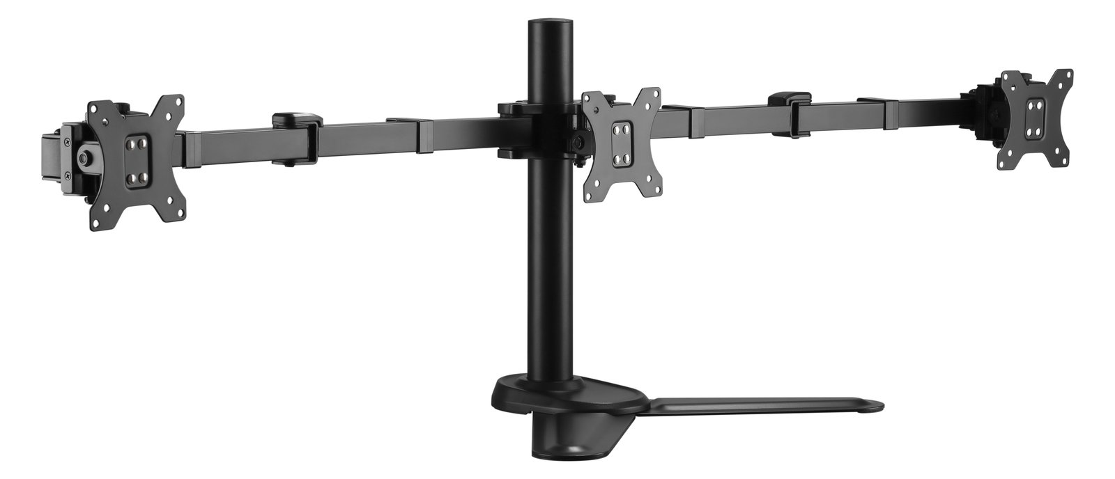 Equip Pro - Aufstellung - neigbar - für 3 LCD-Anzeigen - Schwarz - Bildschirmgröße: 43.2-68.6 cm (17-27)