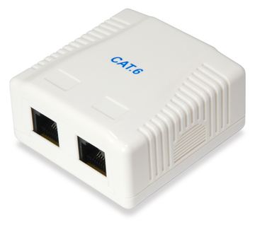 Equip Pro - Installationskasten Netzwerkoberfläche - Cat 6 von LumaTech