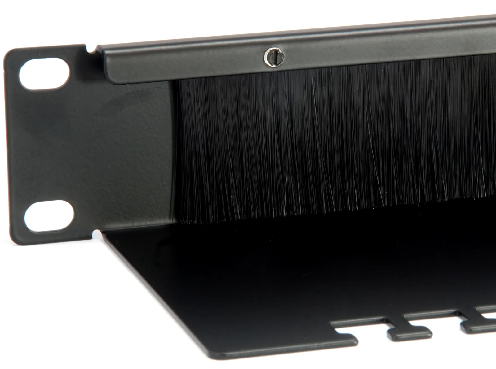 Equip Pro - Kabelabdeckung mit Bürsten - Schwarz, RAL 9005 - 1U - 48.3 cm (19), Ansicht 3