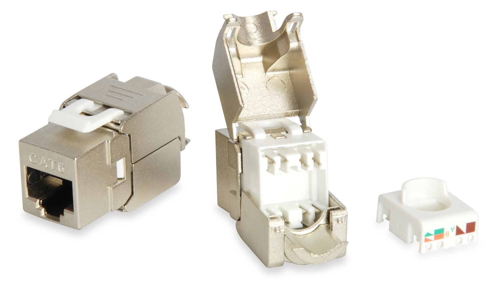 Equip Pro - Keystone Jack - CAT 6 - STP - RJ-45 (Packung mit 8)