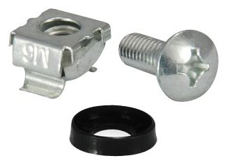 Equip pro - Regalschrauben, Muttern und Unterlegscheiben (M6)