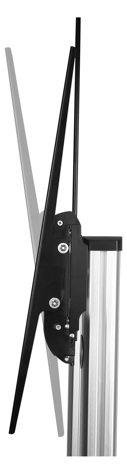Equip Pro - Wagen - für LCD TV - Kunststoff, Aluminium, Stahl - Schwarz, Silber - Größe: 152.4-254 cm (60-100), Ansicht 4