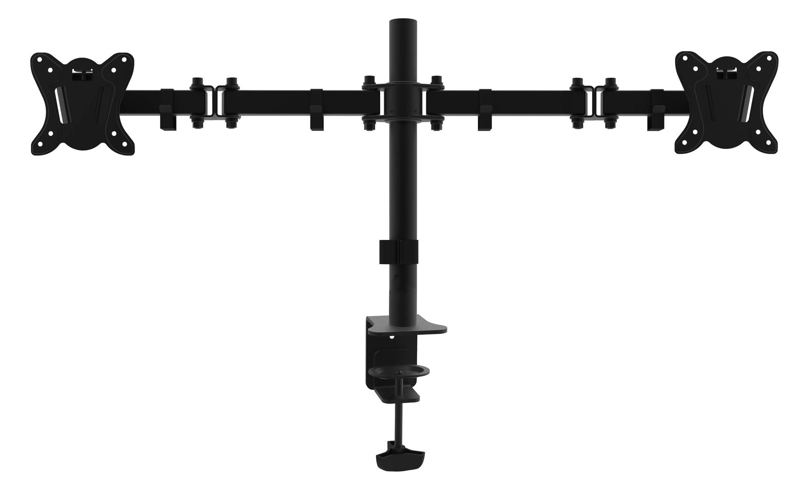 Equip Pro Articulating Dual Monitor Desk Mount Bracket - Befestigungskit - Voll beweglich - 2 LCD-Displays - 33-68.6 cm