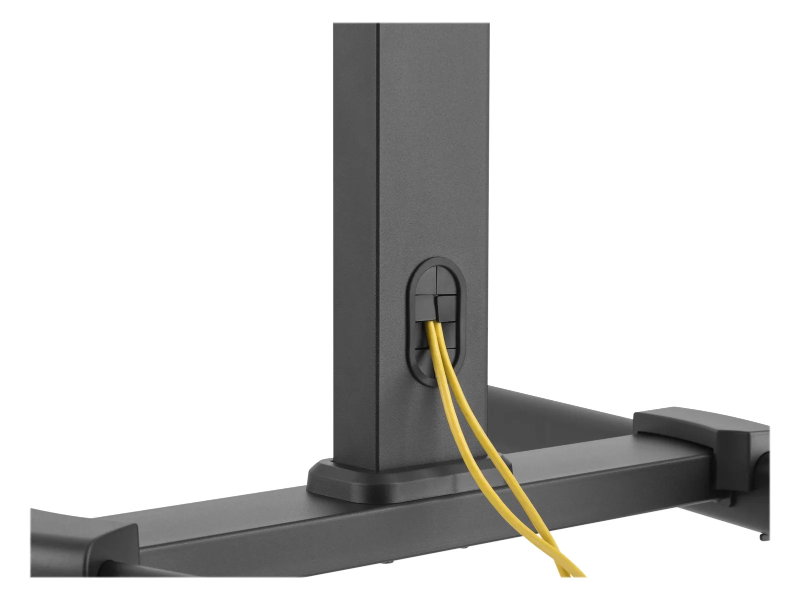 Equip Pro rticulating Dual Monitor Desk Mount Bracket - Universal - Wagen - für LCD TV - Schwarz - 81.3-139.7 cm, Ansicht 4
