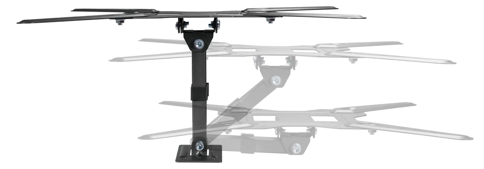 Equip Wandhalterung 23-55/1TFT 30kg 1Gelenk Neigung sw retail, Ansicht 3