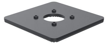 Ergonomic Solutions 150x150mm Baseplate 5mm - BLACK von LumaTech