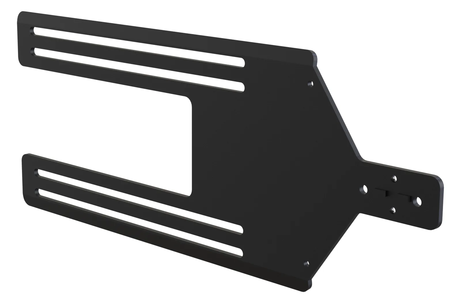 Ergonomic Solutions Kiosk straight bracket Portrait 22 to 15 -White, Ansicht 2