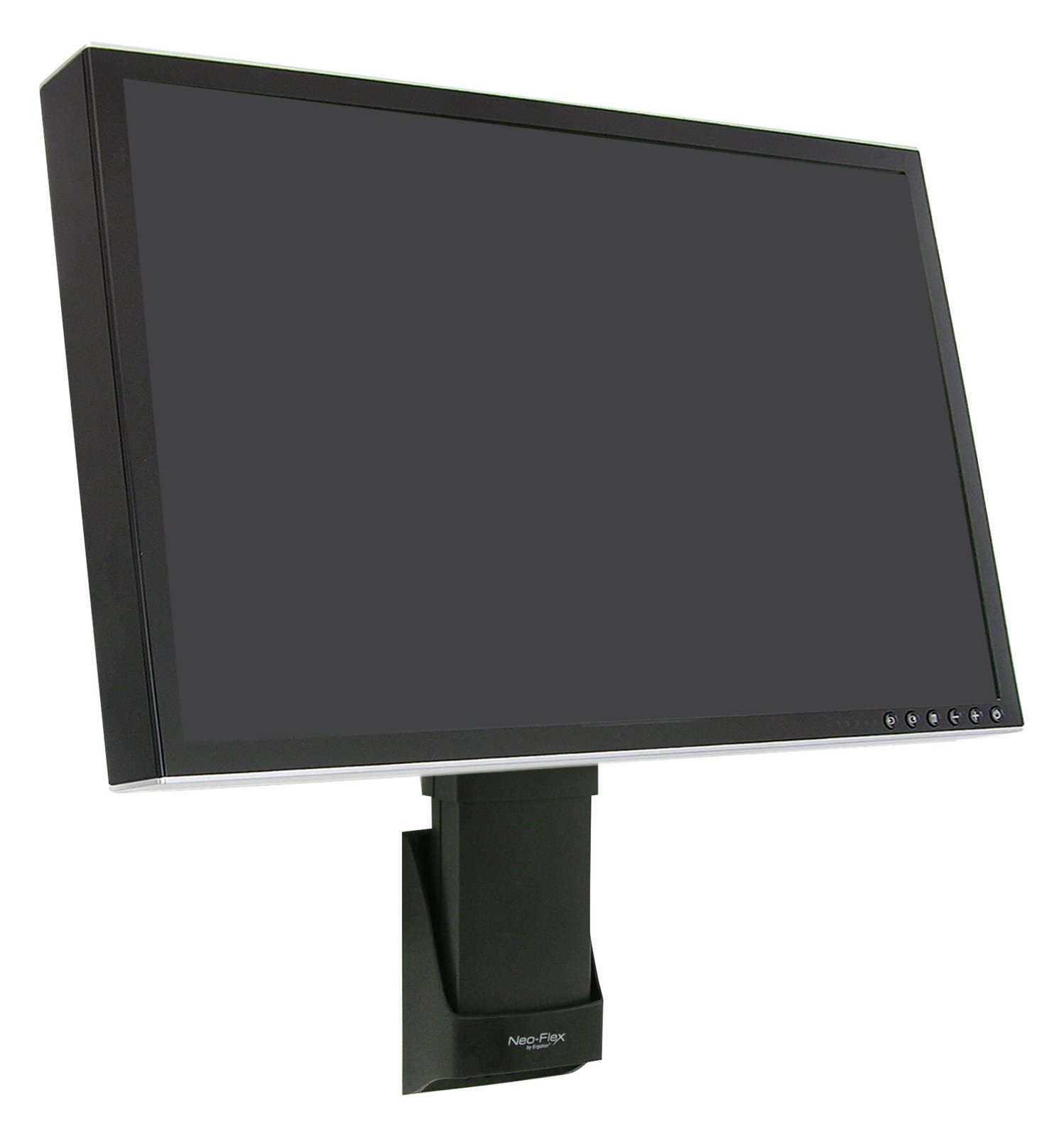 Ergotron Neo-Flex - Befestigungskit (Wandmontage) - für Flachbildschirm - Schwarz