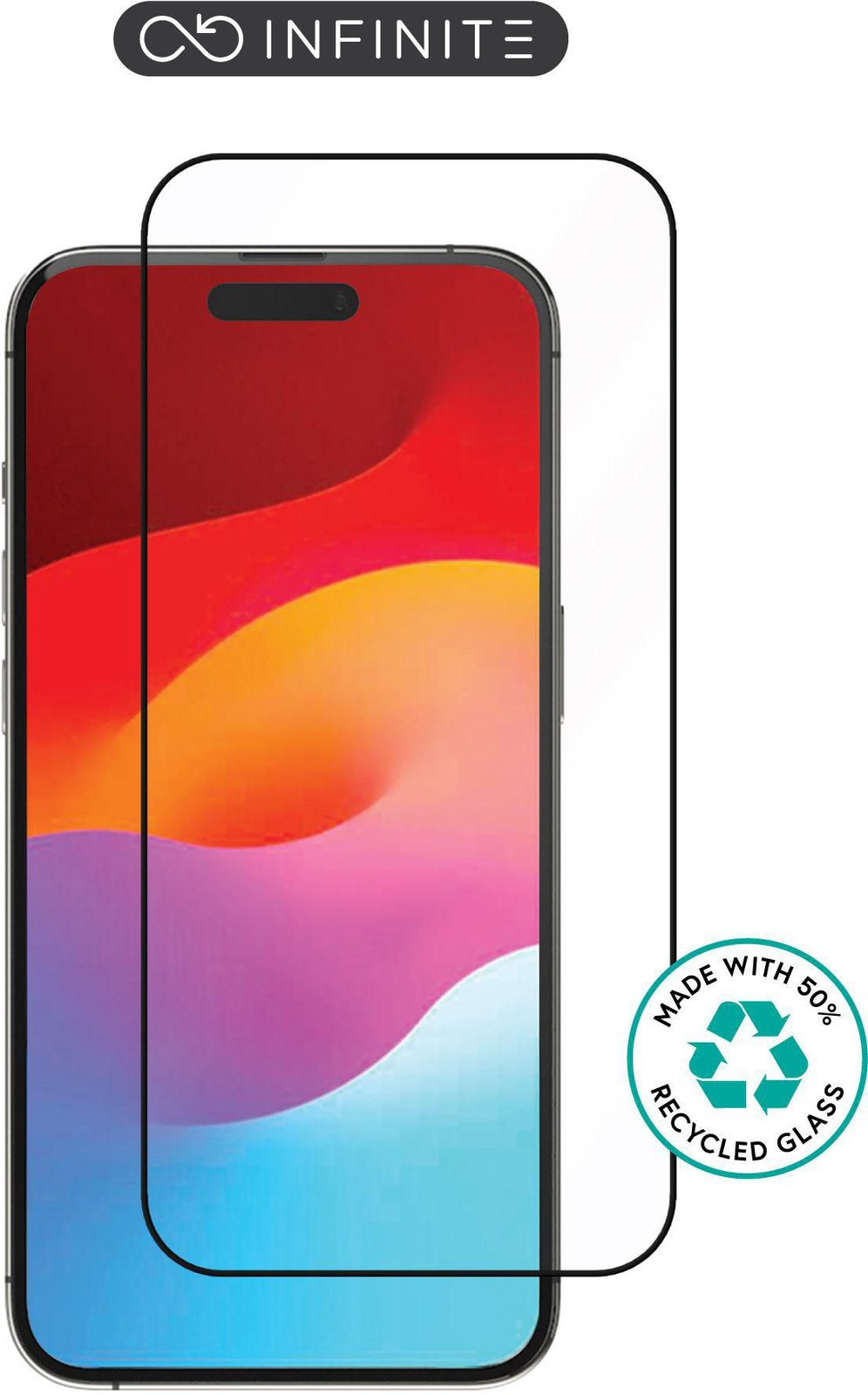 eSTUFF ES501401 - Apple - iPhone 15 - Kratzresistent - Schwarz - Transparent - 1 Stück(e)