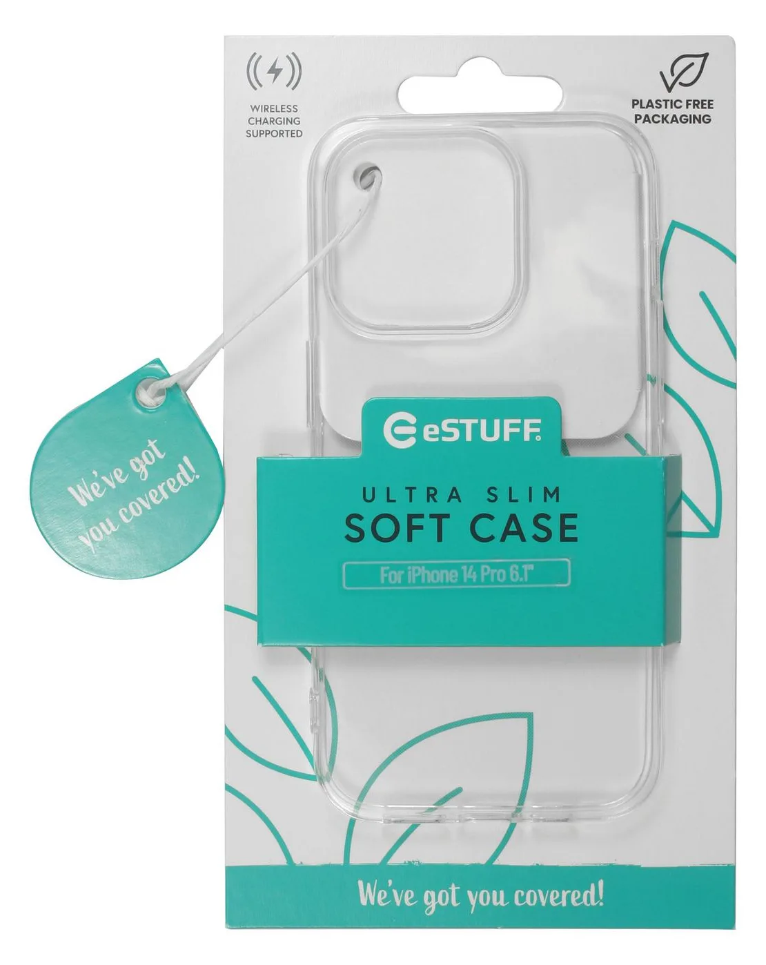 eSTUFF ES67100006 - Cover - Apple - iPhone 14 Pro - 15,5 cm (6.1) - Transparent, Ansicht 2