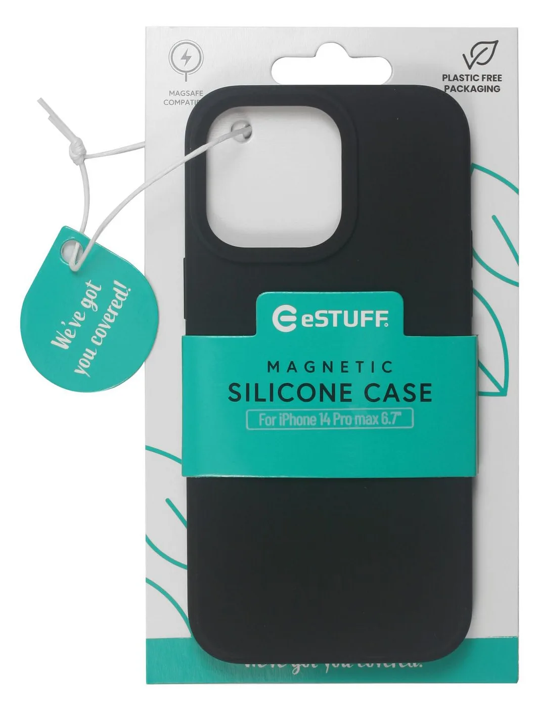 eSTUFF ES67150008 - Cover - Apple - iPhone 14 Pro Max - 17 cm (6.7) - Schwarz, Ansicht 4