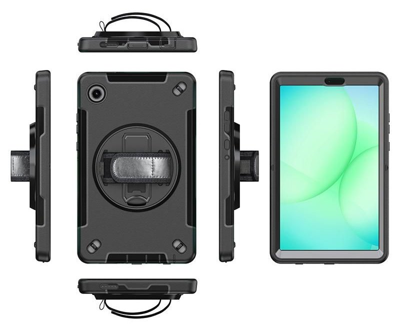 eSTUFF Galaxy Tab A11 OHIO Defender Case with hand strap and