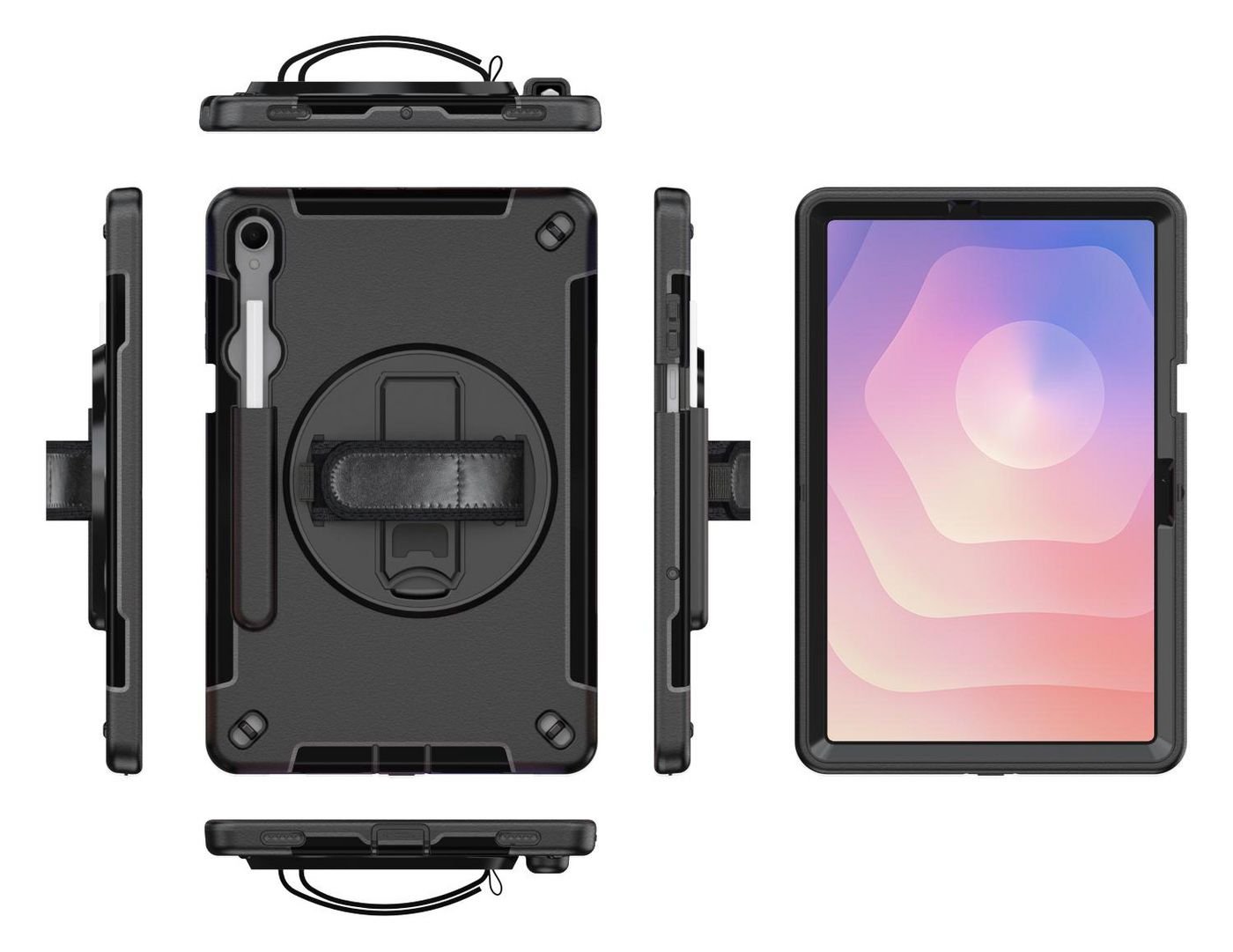 eSTUFF Galaxy Tab S11 OHIO Defender Case with hand strap and