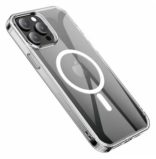 eSTUFF Hintere Abdeckung für Mobiltelefon - kompatibel mit MagSafe - Thermoplastisches Polyurethan (TPU), Ansicht 3