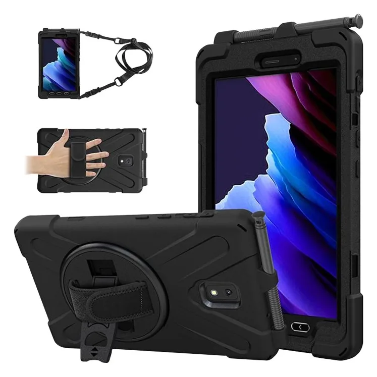 eSTUFF Hintere Abdeckung für Tablet - Silikon, hartes Polykarbonat, Ansicht 3