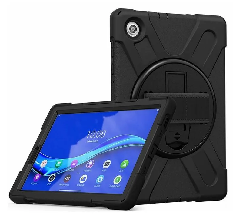eSTUFF Hintere Abdeckung für Tablet - Silikon, Polycarbonat, Ansicht 3