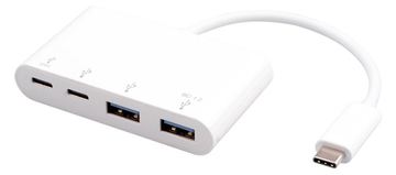 eSTUFF Hub - USB-C, 2x USB 3.0, 2x USB-C 3.1 von LumaTech