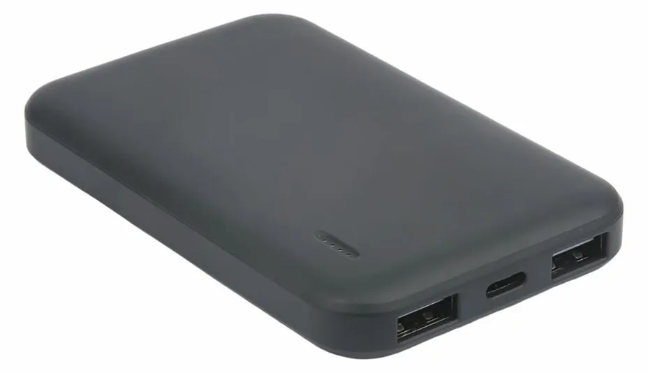 eSTUFF INFINITE - Powerbank - 5000 mAh - 18.5 Wh - 2.1 A - PD, QC 3.0 - 2 Ausgabeanschlussstellen (USB Typ A), Ansicht 3