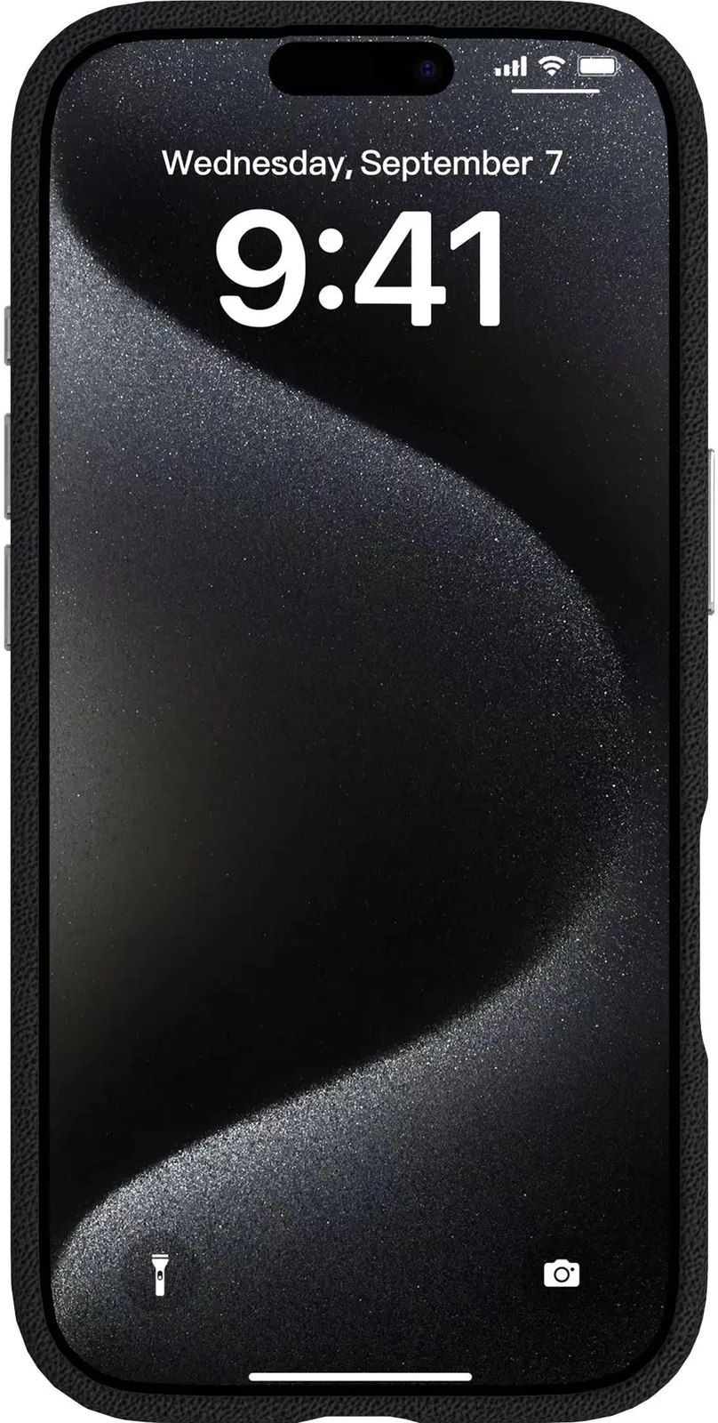 eSTUFF INFINITE GRS VENICE iPhone 17 Black Leather Magnetic, Ansicht 4