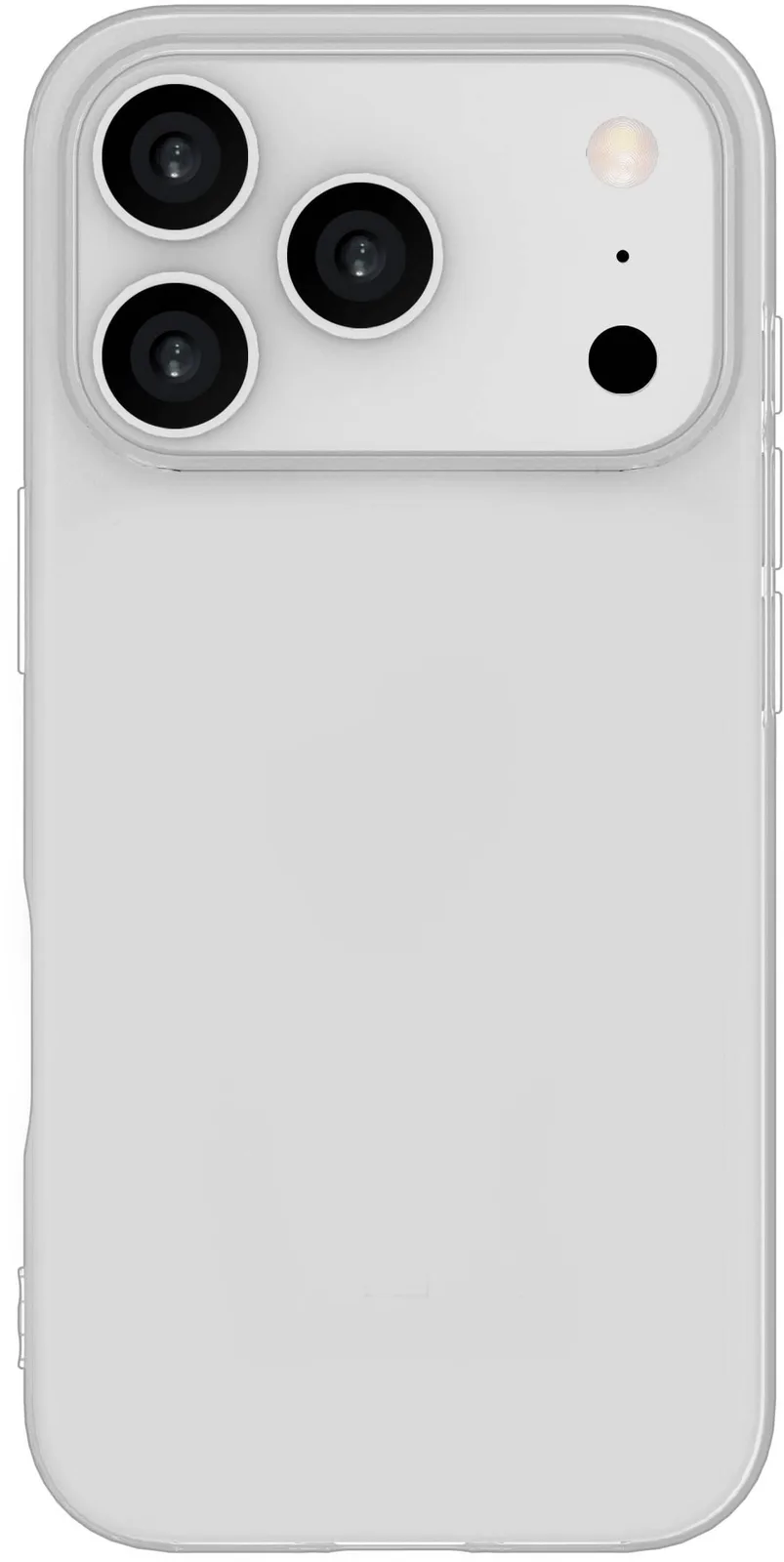 eSTUFF INFINITE GRS VIENNA iPhone 17 Pro Clear Cover. Material, Ansicht 3