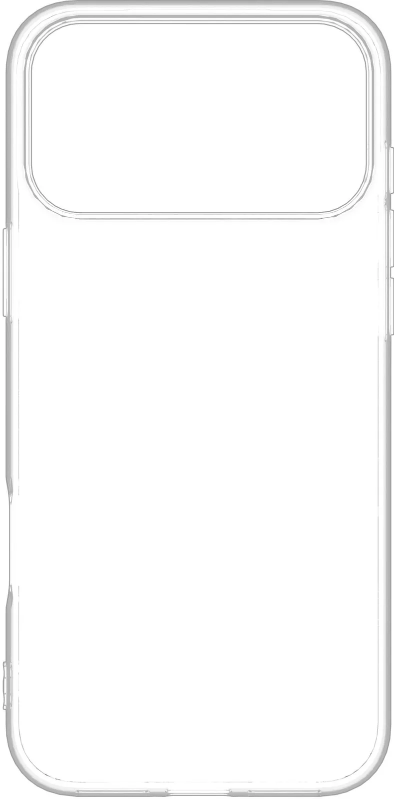 eSTUFF INFINITE GRS VIENNA iPhone 17 Pro Max Clear Cover. ES67100058, Ansicht 4