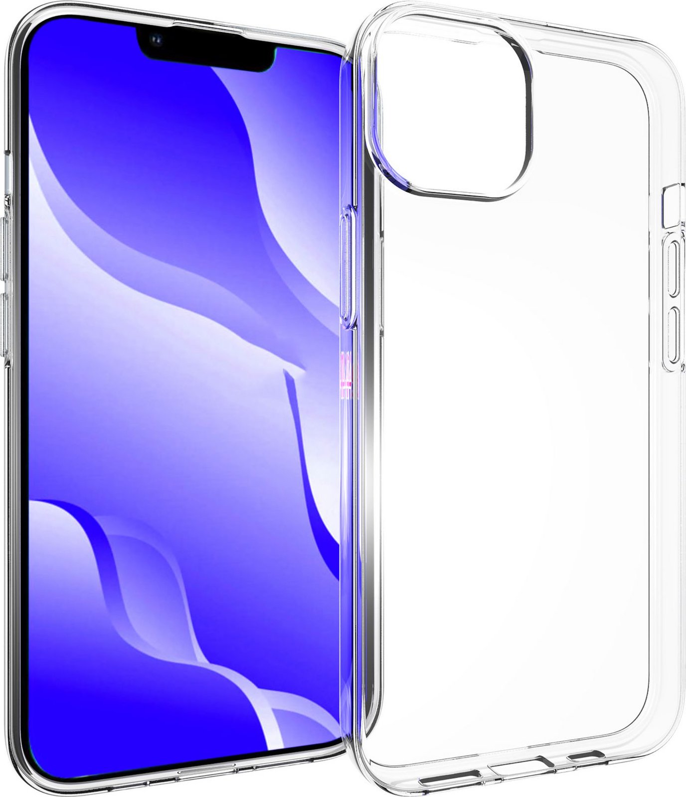 eSTUFF Infinite Vienna - Hintere Abdeckung für Apple iPhone 14 - kompatibel mit MagSafe - TPU
