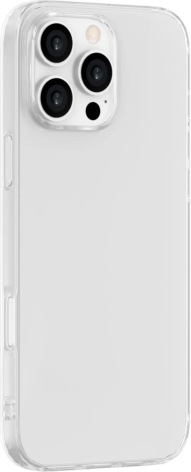 eSTUFF Infinite Vienna - Hintere Abdeckung für Apple iPhone 16 Pro Max - Thermoplastisches Polyurethan (TPU) - transparent, Ansicht 2