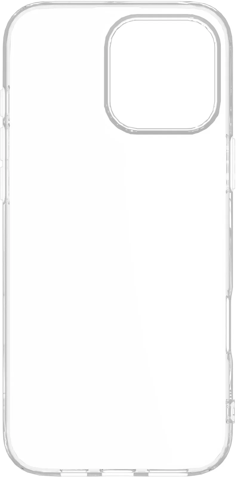 eSTUFF Infinite Vienna - Hintere Abdeckung für Apple iPhone 16 Pro Max - Thermoplastisches Polyurethan (TPU) - transparent, Ansicht 2